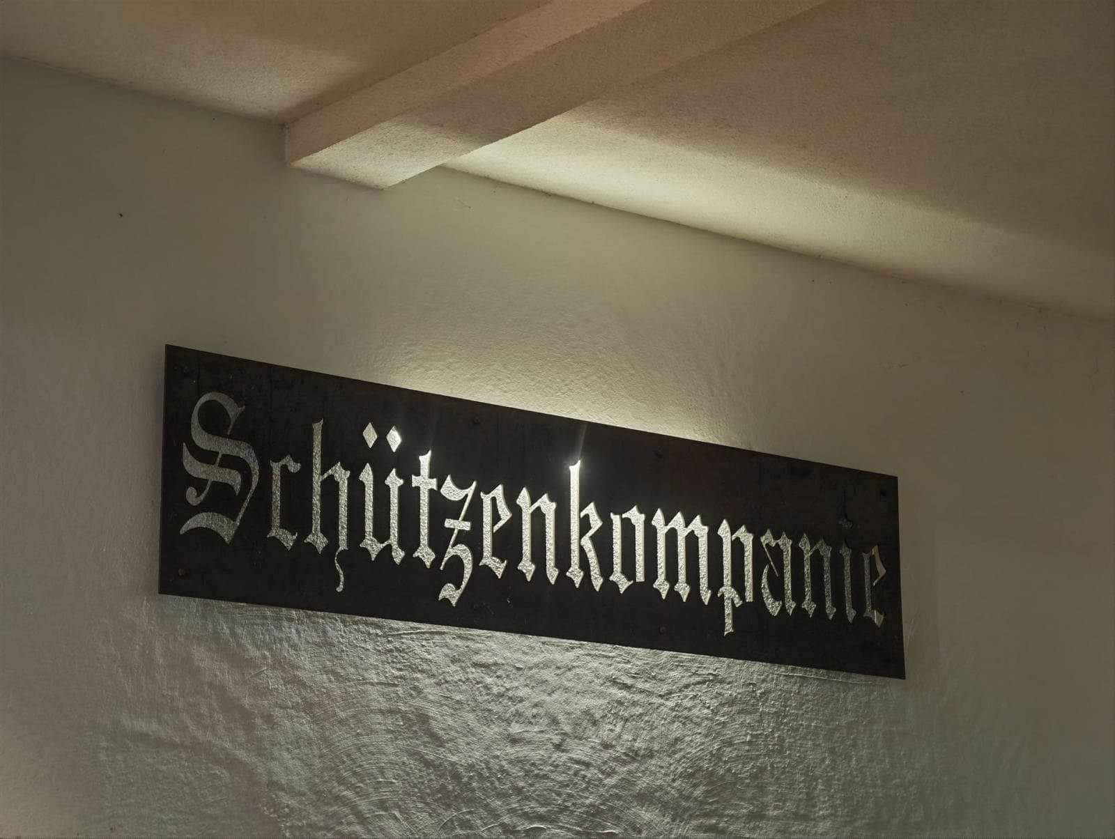 Schild Schützenkompanie