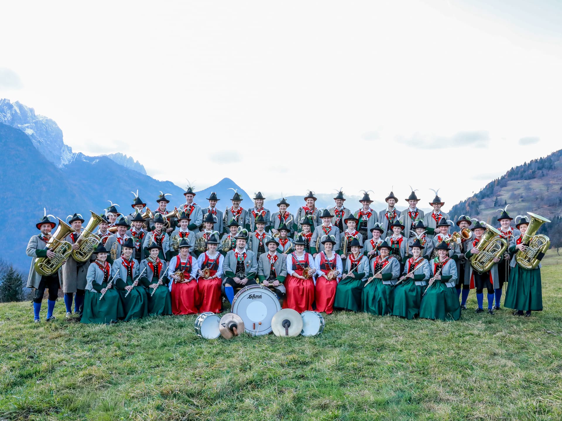 Die Musikkapelle Nikolsdorf